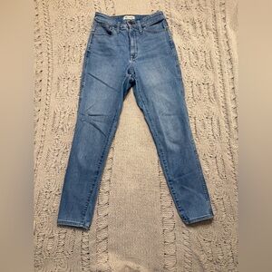 Madewell Blue Skinny Jeans Classic Style